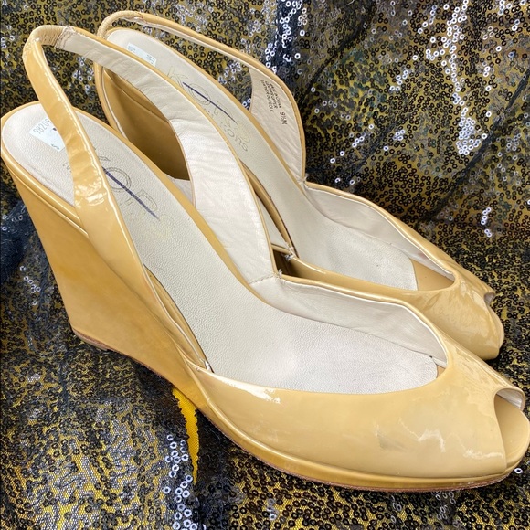 Vintage Michael Kors sling back wedge - Picture 4 of 7